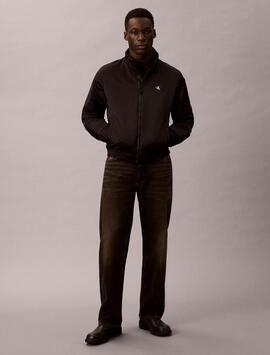 CHAQUETA HARRINGTON ACOLCHADA CUELLO PERKINS NEGRA