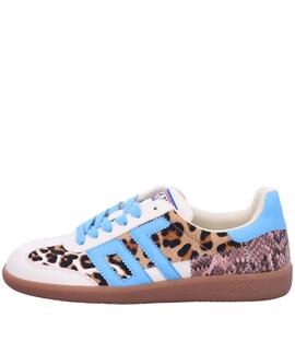 ZAPATILLAS DE MUJER BACK 70 SQUID 03 MULTI WHITE LEATHER TUR