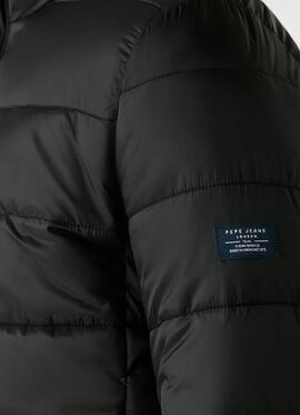 PLUMÍFERO ACOLCHADO CUELLO ALTO 999 BLACK