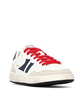 ZAPATILLAS DE HOMBRE TDS BLANCO Y AZUL MARINO