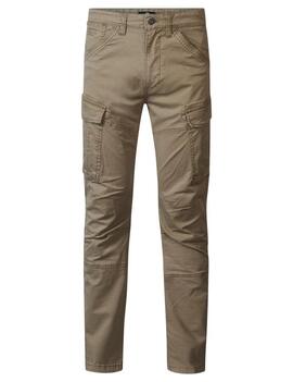 PANTALÓN BOLSO CARGO TAPERED FIT CAMEL
