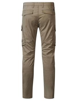 PANTALÓN BOLSO CARGO TAPERED FIT CAMEL
