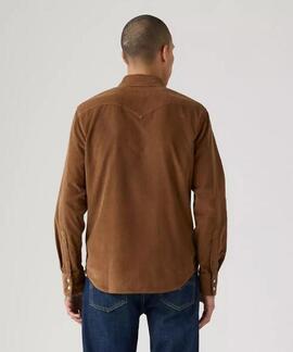CAMISA DE PANA LEVI'S® BARSTOW WESTERN BISON CORDUROY