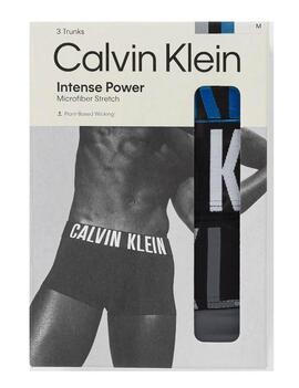 PACK DE 3 CALZONCILLOS BOXER TRUNK DE TIRO BAJO INTENSE POWE