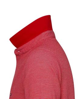 JACQUARD STRUCTURE  SLIM FIT HAUTE RED