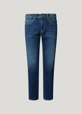 PANTALÓN VAQUERO TRACK SLIM FIT 5AG MID RISE GYMDIGO DENIM