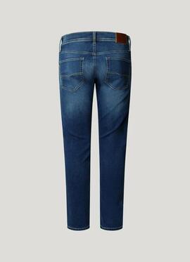 PANTALÓN VAQUERO TRACK SLIM FIT 5AG MID RISE GYMDIGO DENIM