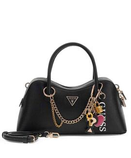 BOLSO DAVINA CHARMS SATCHEL NEGRO