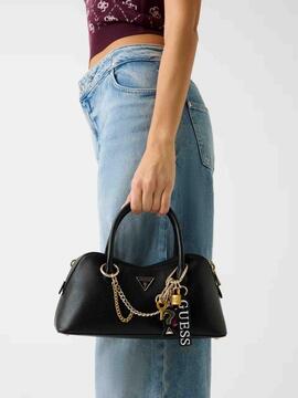BOLSO DAVINA CHARMS SATCHEL NEGRO