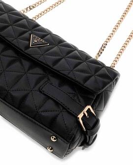 BANDOLERA PAISLEIGH NEGRA PESPUNTEADA