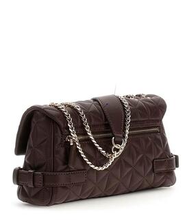 BANDOLERA PAISLEIGH MARRÓN PESPUNTEADA