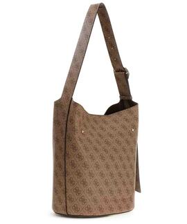 BOLSO MERIDIAN II BUCKET LATTE LOGO