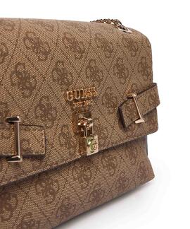 BOLSO BANDOLERA YESBA LATTE LOGO