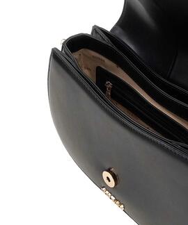 BOLSO AL HOMBRO GUESS CARRIE NEGRO