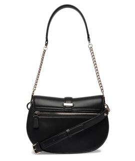 BOLSO AL HOMBRO GUESS CARRIE NEGRO