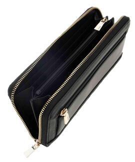 MAXI CARTERA GIULLY II SLG LARGE ZIP AROUND NEGRA