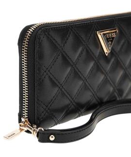 MAXI CARTERA GIULLY II SLG LARGE ZIP AROUND NEGRA