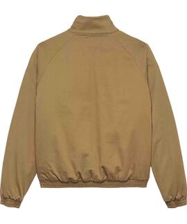 CHAQUETA ACOLCHADA DE SARGA DE ALGODÓN DARK DUNE