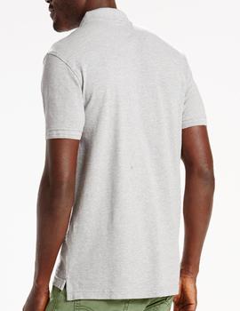 LEVIS HOUSEMARK POLO MEDIUM GREY HEATH