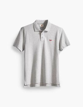 LEVIS HOUSEMARK POLO MEDIUM GREY HEATH