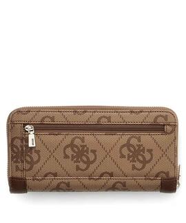 CARTERA KARNILLA LOGOTIPO 4G LATTE LOGO MARRÓN CLARO