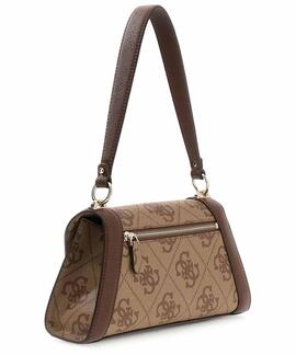 BOLSO DE HOMBRO KARNILLA LOGOTIPO 4G LATTE LOGO MARRÓN CLARO