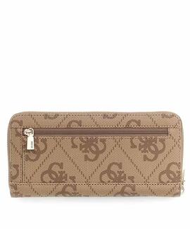 MAXI CARTERA LAUREL II LOGOTIPO 4G LATTE LOGO BROWN MARRÓN C
