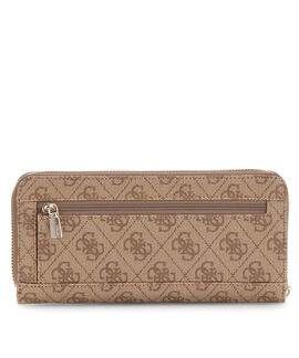 MAXI CARTERA LAUREL II LOGOTIPO 4G LATTE LOGO MARRÓN CLARO