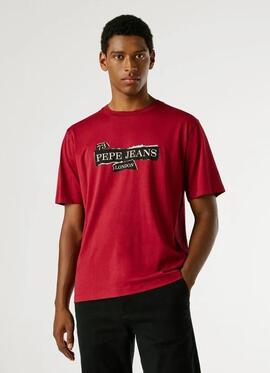 CAMISETA GRIFFIN REGULAR FIT 287 CURRANT RED GRANATE