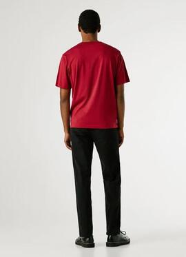 CAMISETA GRIFFIN REGULAR FIT 287 CURRANT RED GRANATE