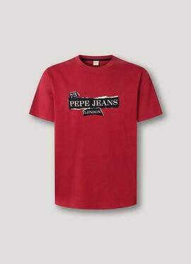 CAMISETA GRIFFIN REGULAR FIT 287 CURRANT RED GRANATE