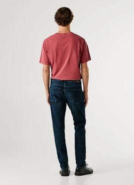 PANTALÓN VAQUERO TAPERED JEANS STANLEY 7AA AUTHENTIC DARK MI