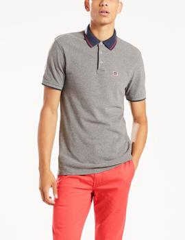 BREAKER LOGO POLO SPORTSWEAR POLO MEDIUM GREY