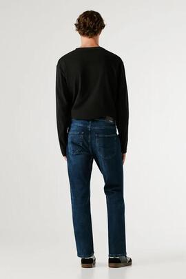 PANTALÓN VAQUERO STRAIGHT JEANS CASH 7AA AUTHENTIC DARK MIDN