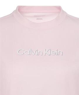 CAMISETA CK CLASSIC FOIL PEARLY PINK ROSA