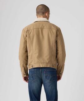 CAZADORA VAQUERA TYPE 3 SHERPA TRUCKER REGULAR FIT ERMINE