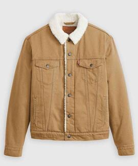CAZADORA VAQUERA TYPE 3 SHERPA TRUCKER REGULAR FIT ERMINE