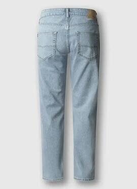 PANTALÓN VAQUERO STRAIGHT JEANS CASH 3CB BLUE DENIM