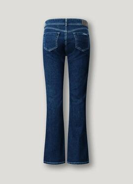 PANTALÓN VAQUERO PIPER BOOTCUT MID RISE 5SA STONE WASH ROYAL