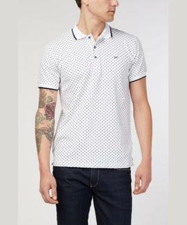 POLO RALPH STAR MICRO PIQUET STAR WHITE