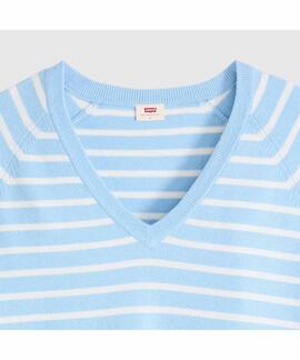 JERSEY DE PICO SUPERSOFT PULLOVER RELAXED FIT PARISIENNE STR