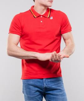 JUDE STRIPES SLIM FIT ROJO