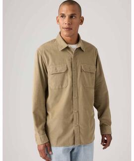 SOBRECAMISA JACKSON WORKER RELAXED FIT PANA BEIGE
