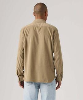 SOBRECAMISA JACKSON WORKER RELAXED FIT PANA BEIGE