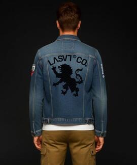 CAZADORA VAQUERA DE HOMBRE LASAL LIONS AZUL
