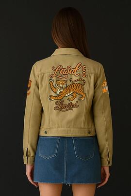 CAZADORA VAQUERA DE MUJER LASAL PILOT BEIGE