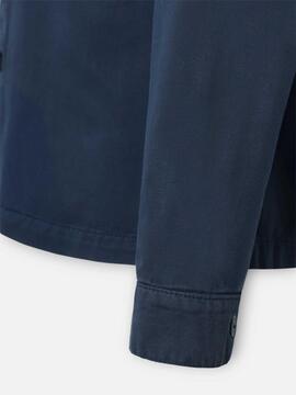 SOBRECAMISA PARCHES AZUL MARINO