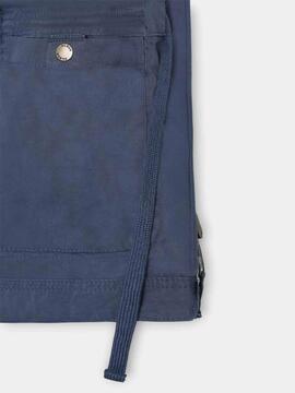 PARKA PARCHES AZUL MARINO