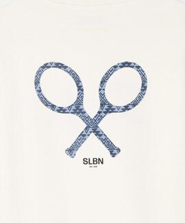 SUDADERA RAQUETA ETNICA CREMA