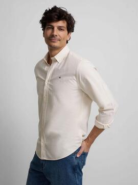 CAMISA SPORT OXFORD REGULAR FIT AMARILLA